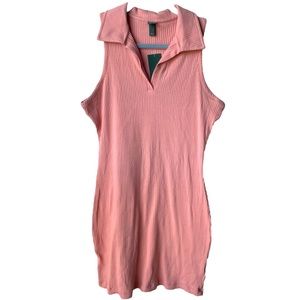 Wild Fable Coral Knit Bodycon Dress